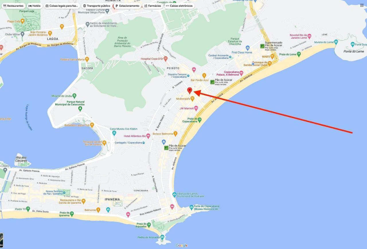Appartement Exclusivo 3qtos C/ Garagem Em Copacabana, Conforto *